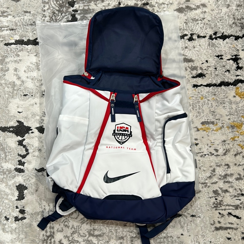 Nike Hoops Elite Max Air Team Quadzip USA Olympic Basketball Edition Backpack - Picture 6 of 10